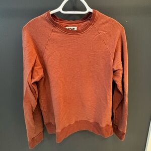 WearRowe Rust Orange Crewneck Sweatshirt